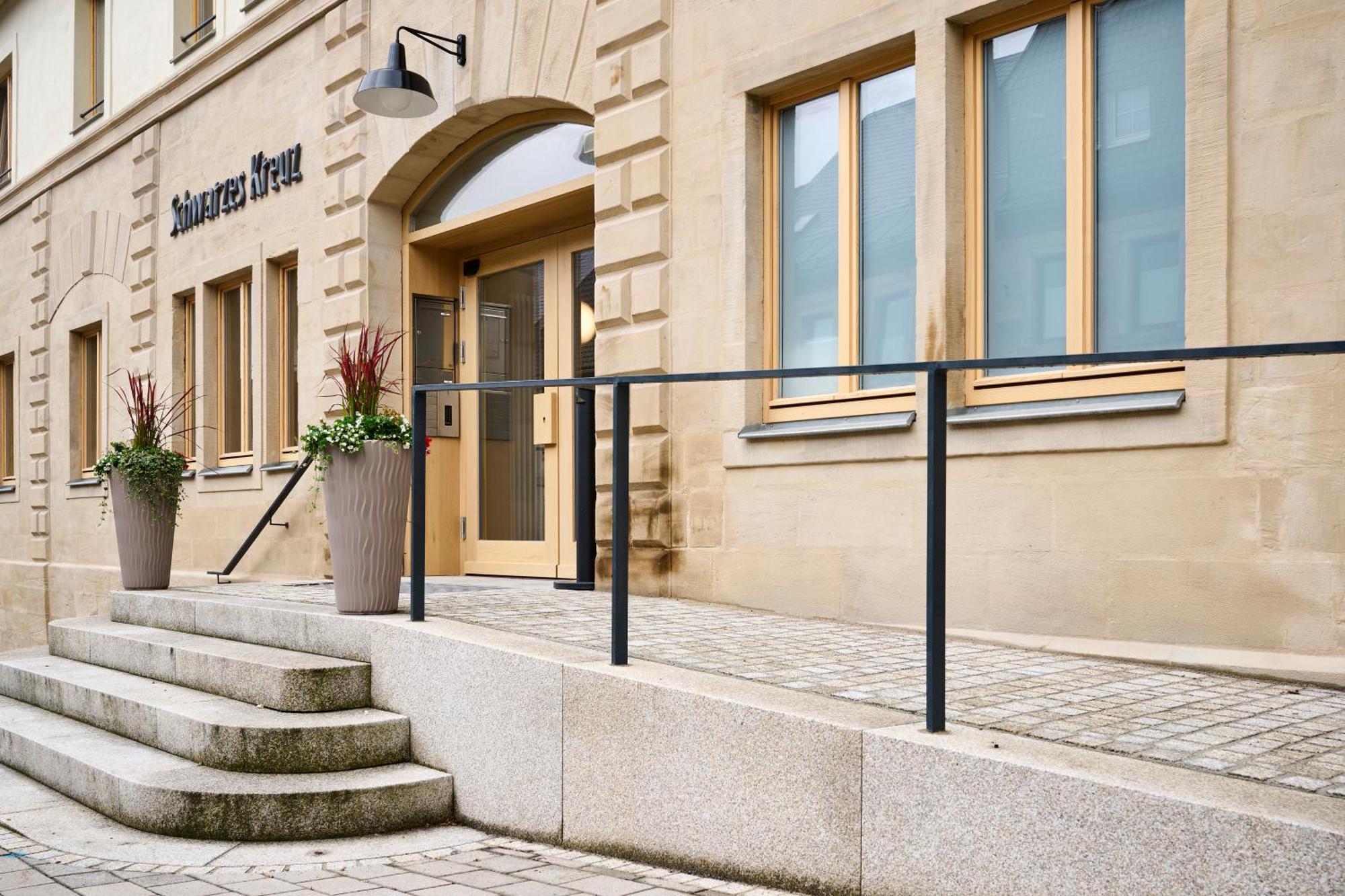 Schwarzes Kreuz Gasthaus Pension Teuschnitz Ngoại thất bức ảnh